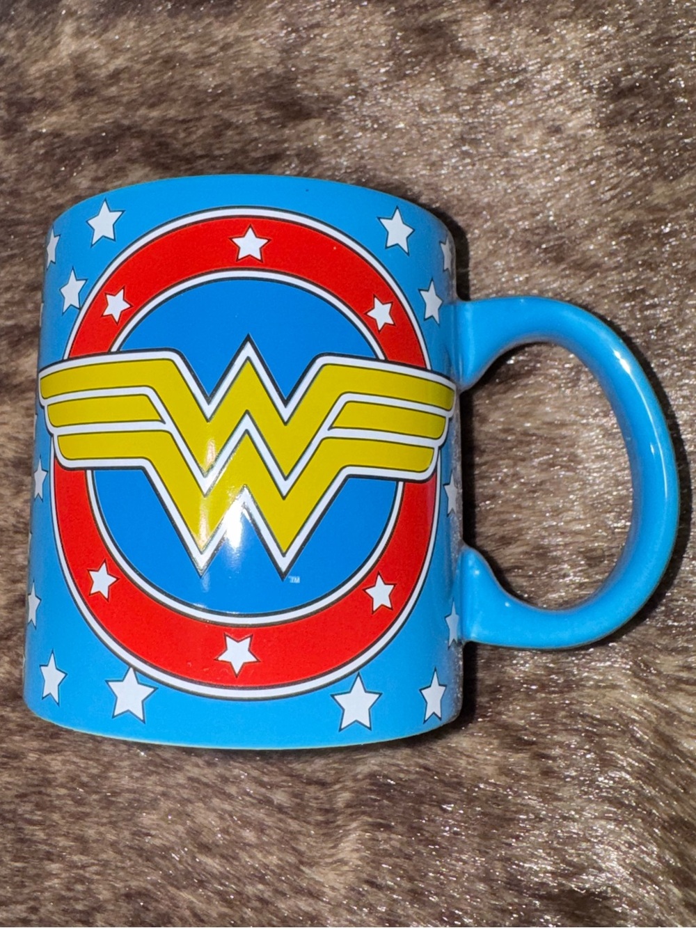 Wonder Woman Logo Mug - Licensed DC Comics